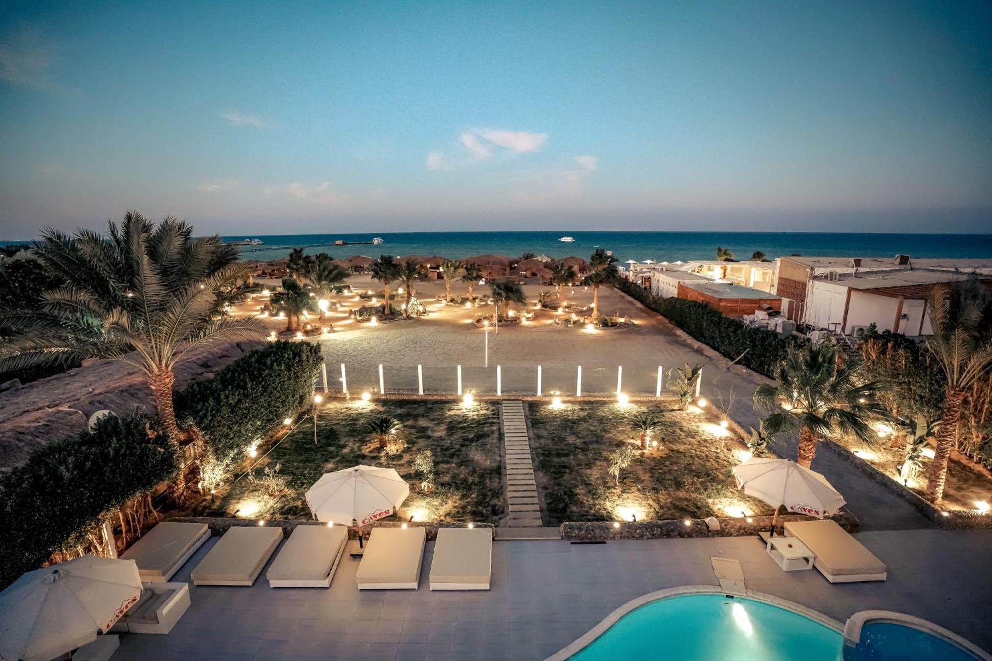 Caves Beach Resort Adults Only Hurghada Esterno foto
